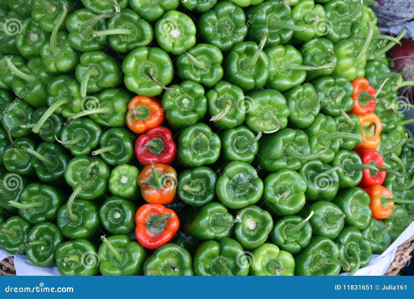 Green bell pepper stock image. Image of fruit, flavor 11831651