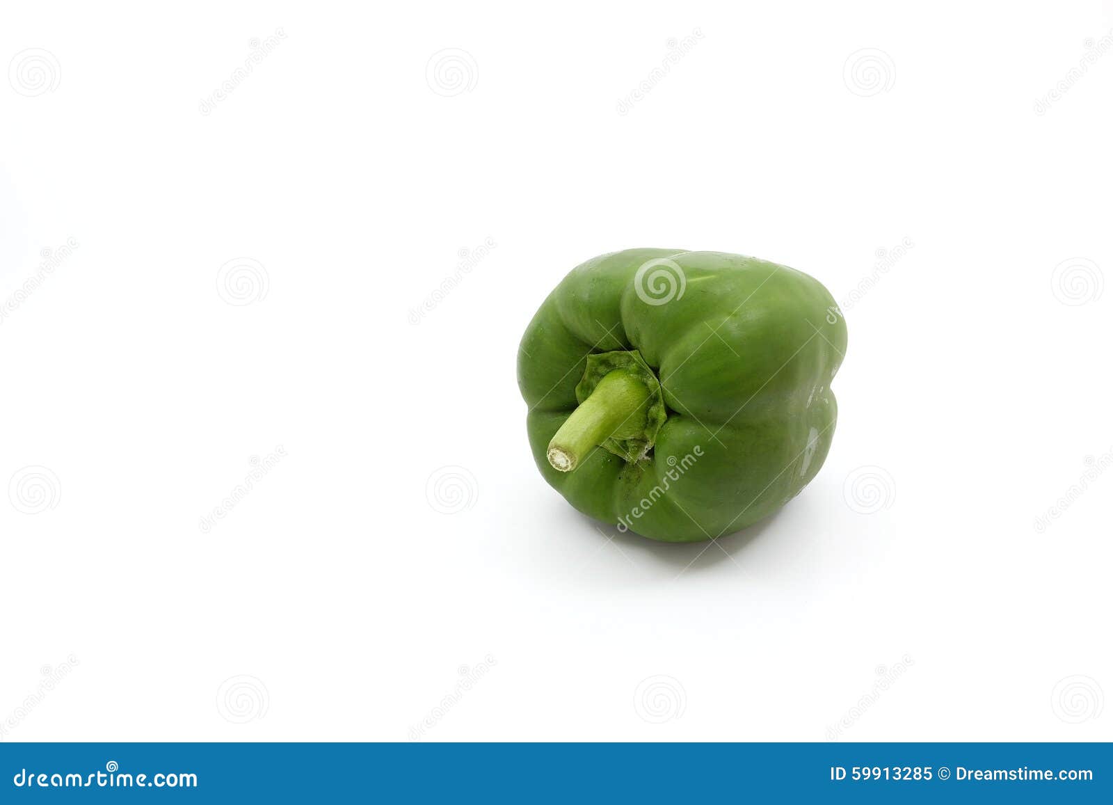 Green bell pepper stock image. Image of green, food, organic 59913285
