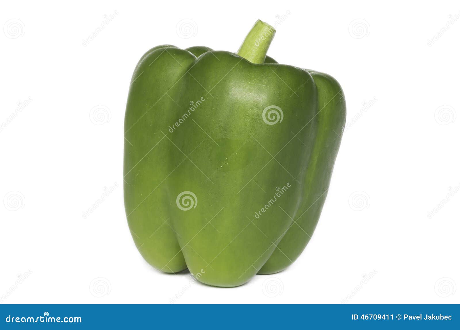 Green bell pepper stock image. Image of health, organic 46709411