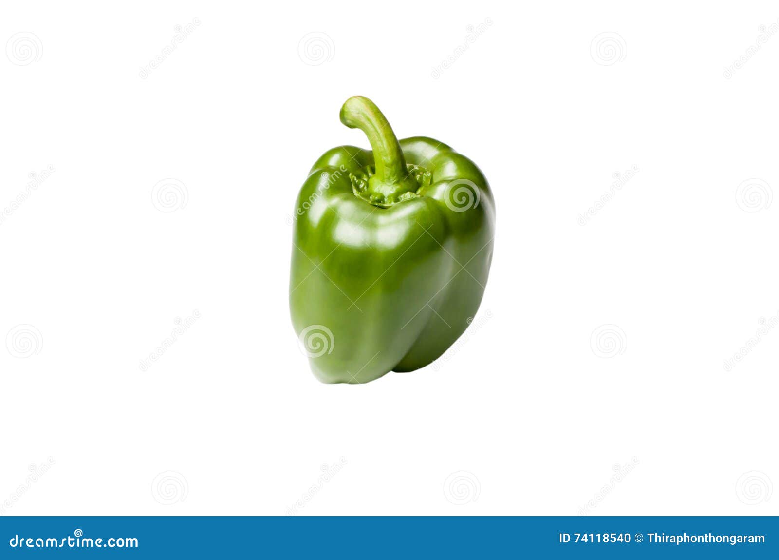 Green bell pepper stock photo. Image of culinary, paprika 74118540
