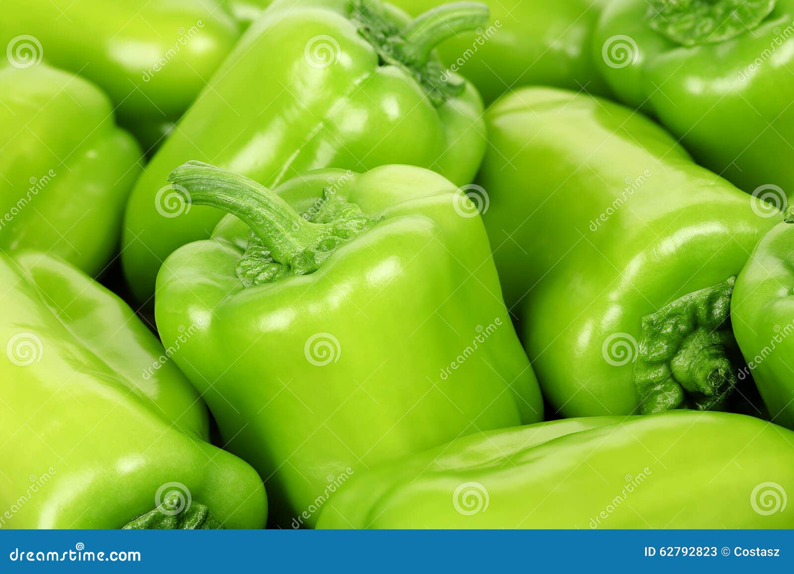 Green bell peppers stock image. Image of bell, healthy 62792823