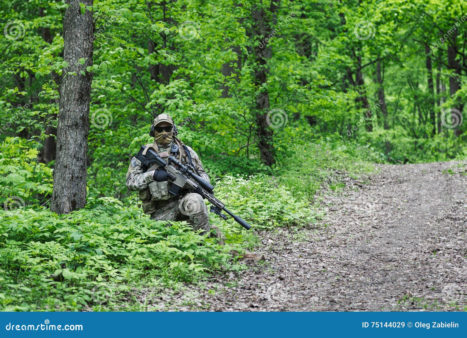 Green Berets sniper stock image. Image of socom, recon - 75144029