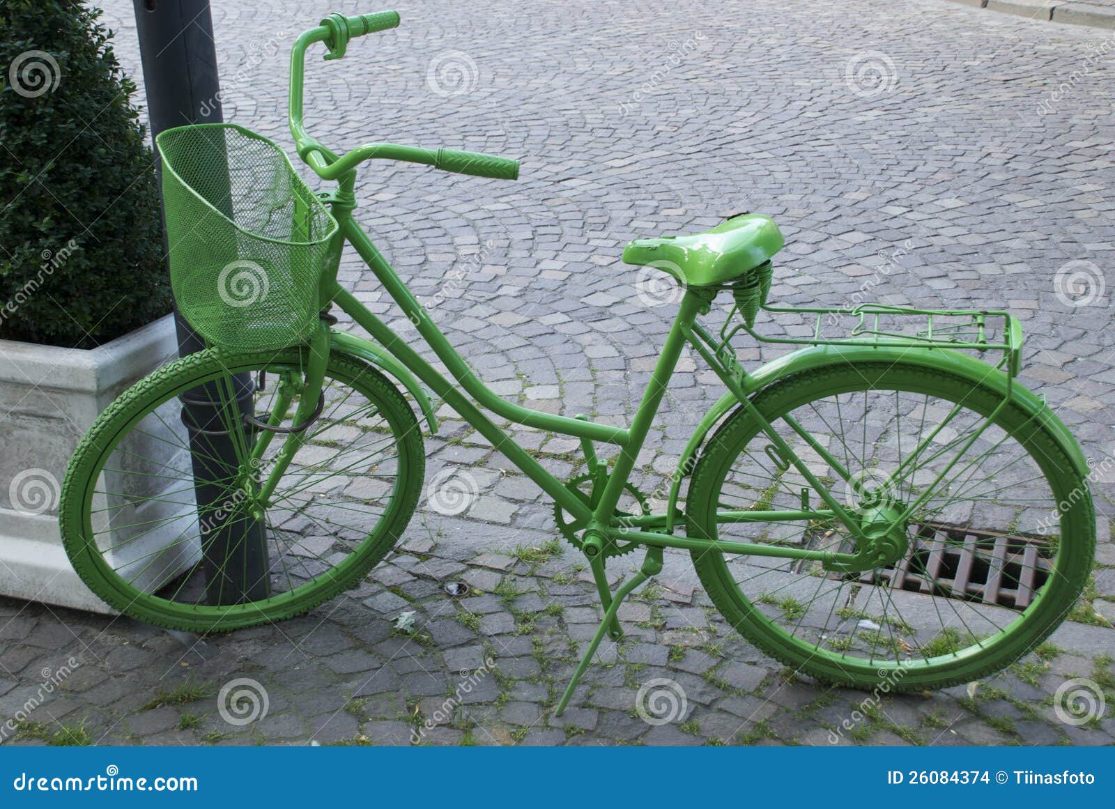 Green Bicycle Royalty-Free Stock Image | CartoonDealer.com #127038520
