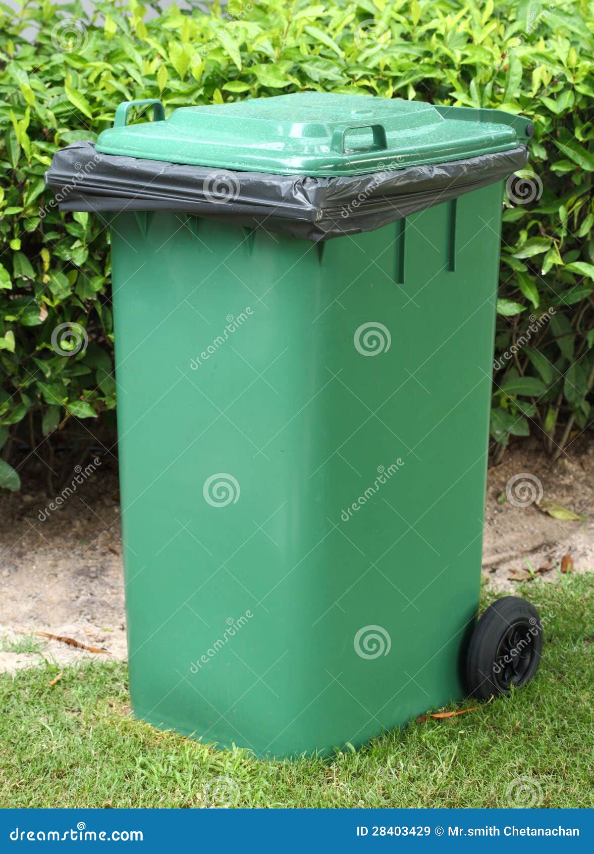 Green bin stock image. Image of refuse, pollution, conservation 28403429