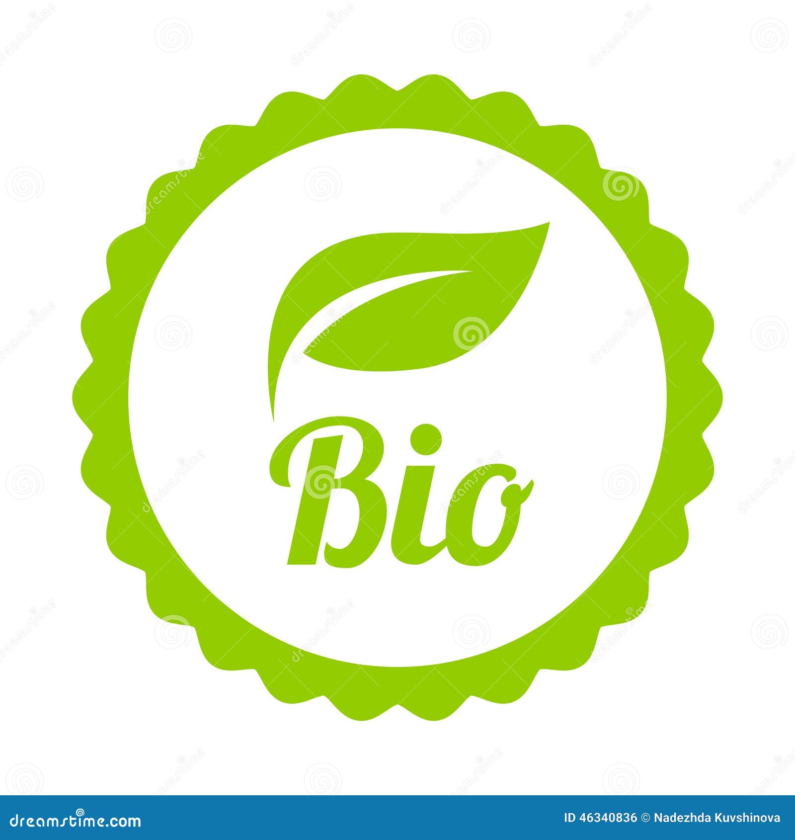 green bio icon or 
