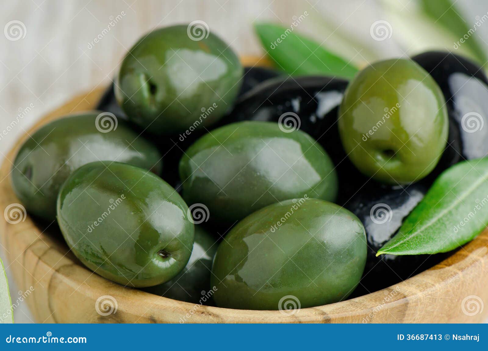 Green and Black Olives stock image. Image of closeup 36687413