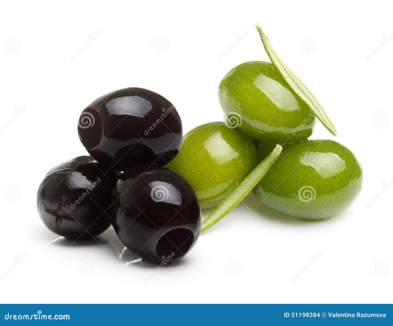 Green and black olives stock photo. Image of berry, fruit 51198384