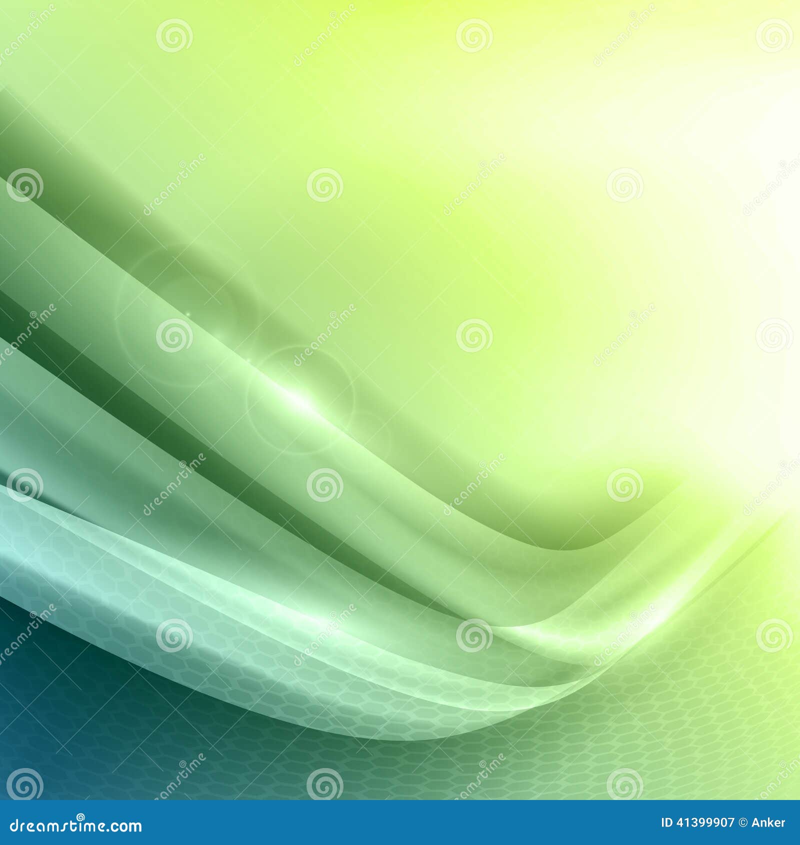 Green Blue Abstract Background Stock Vector Illustration of frame
