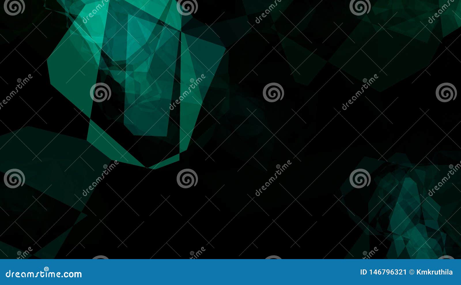 Green Blue Black Background Beautiful Elegant Illustration Graphic Art