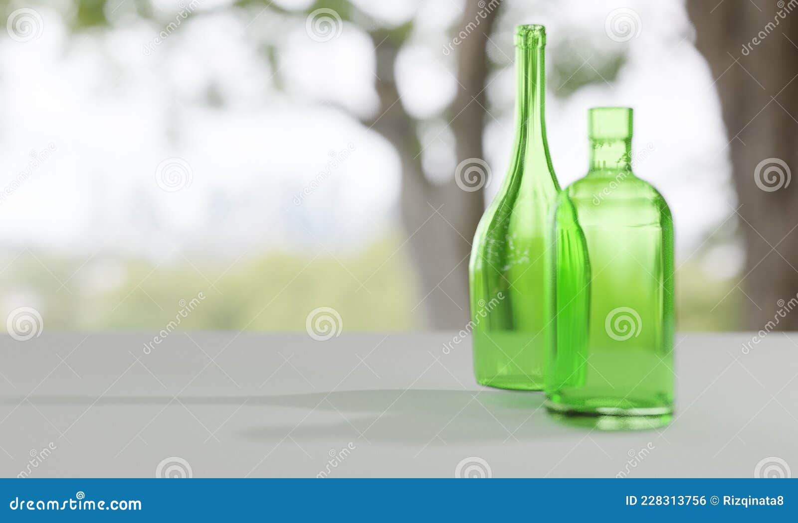 Green Bottle Background and Wallpaper Stock Photo - Image of bottle