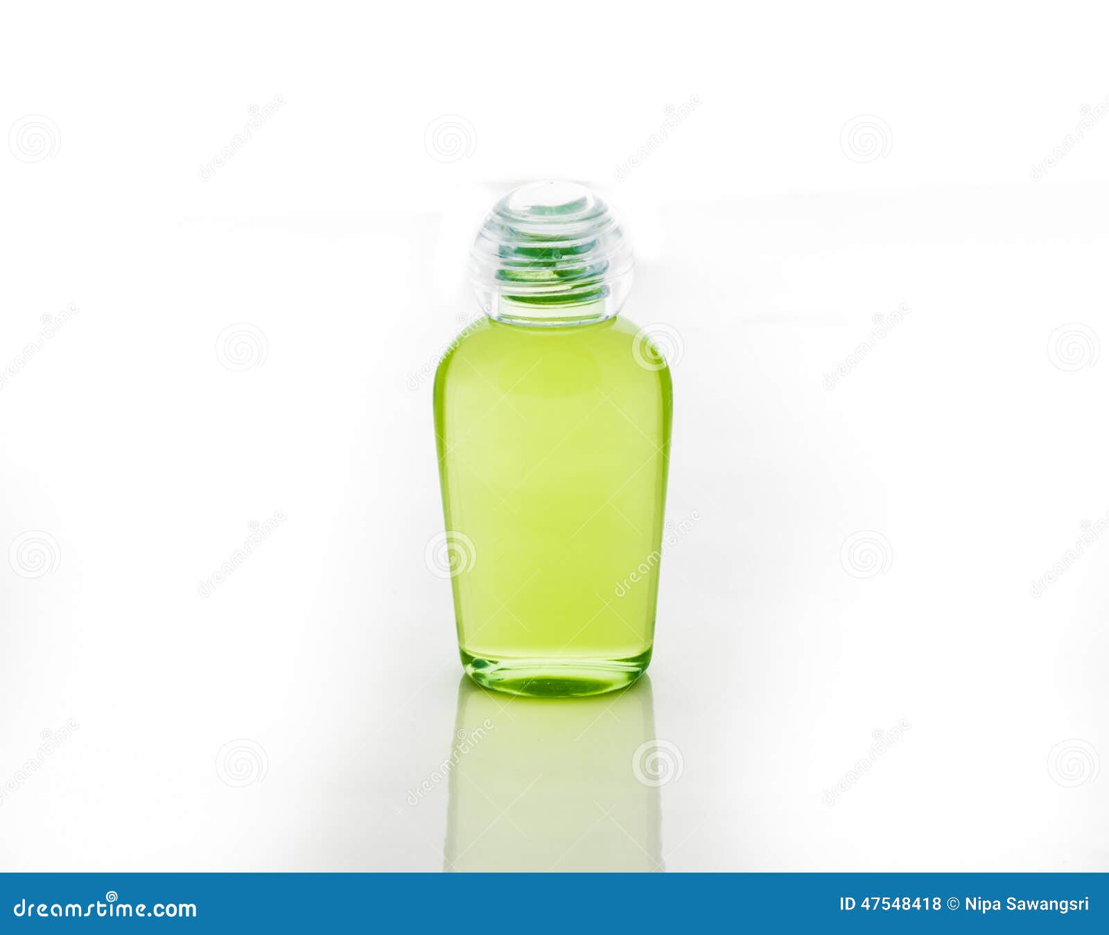 Green Bottle of Shampoo, Gel, Soap Stock Photo Image of bottle