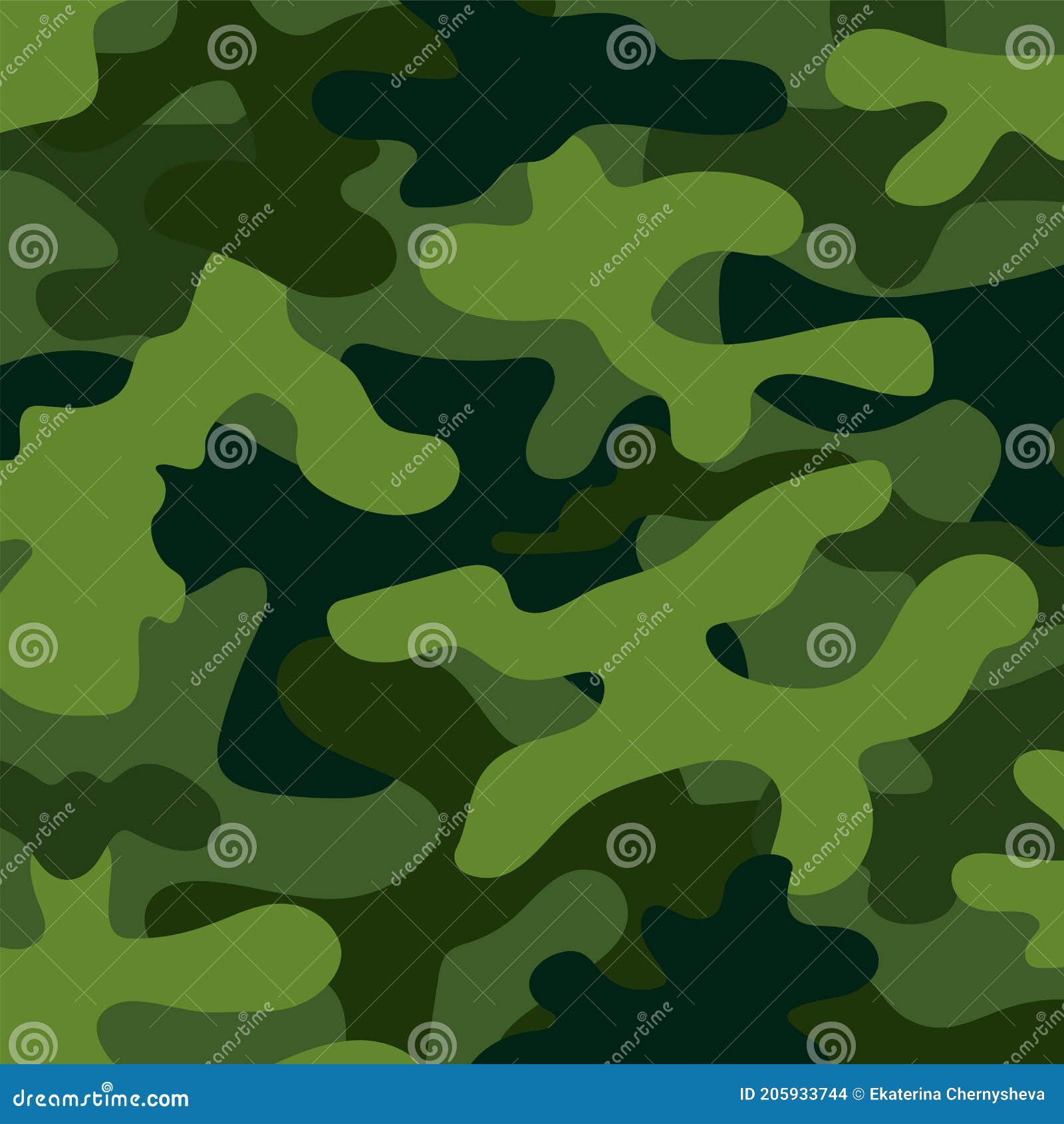 Green Camouflage Soldier Army Pattern. Happy Defender of the Fatherland ...