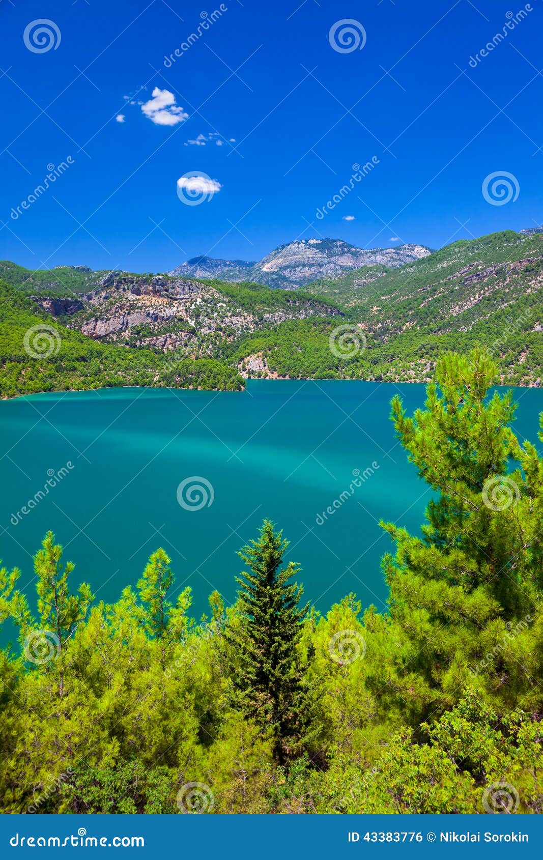Green Canyon At Turkey Stock Photo Image Of Mountains 43383776