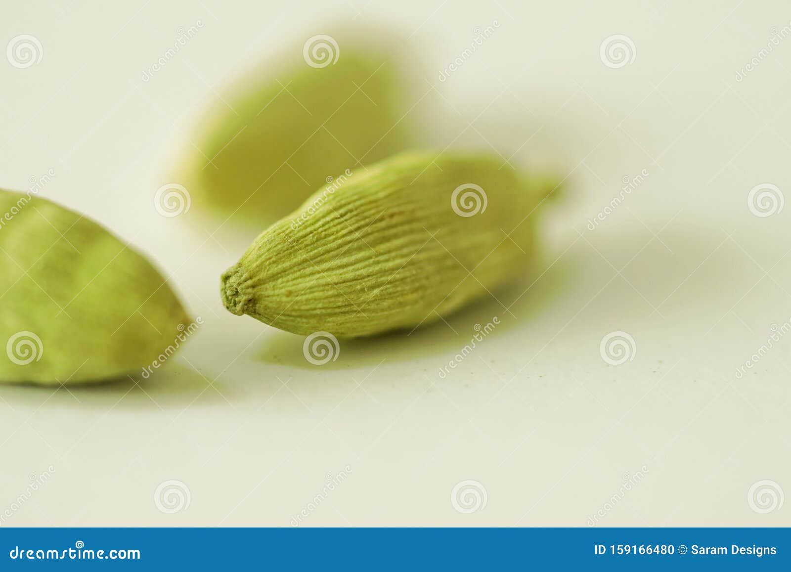 Green cardamon stock photo. Image of medicinal, pods 159166480