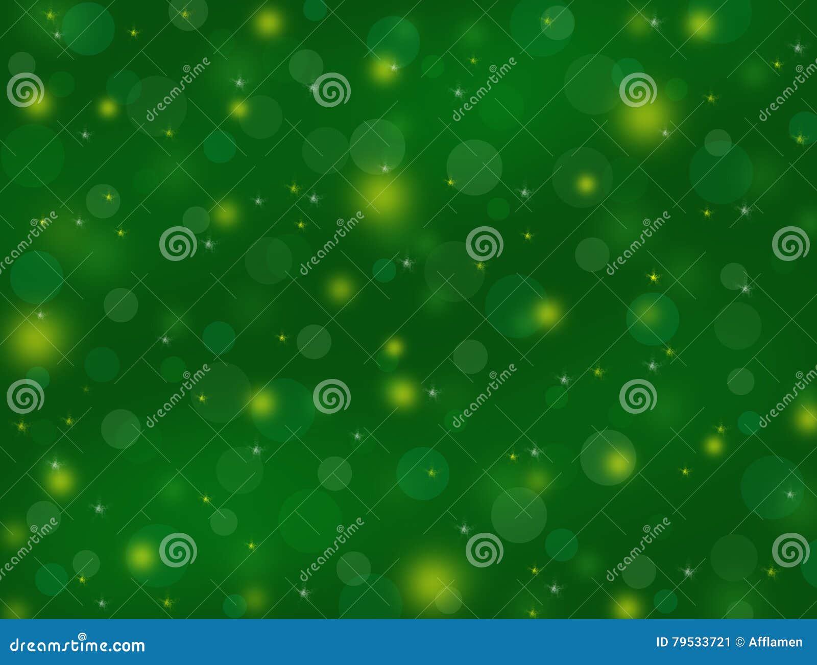 Green Celebration Background Stock Illustration - Illustration of