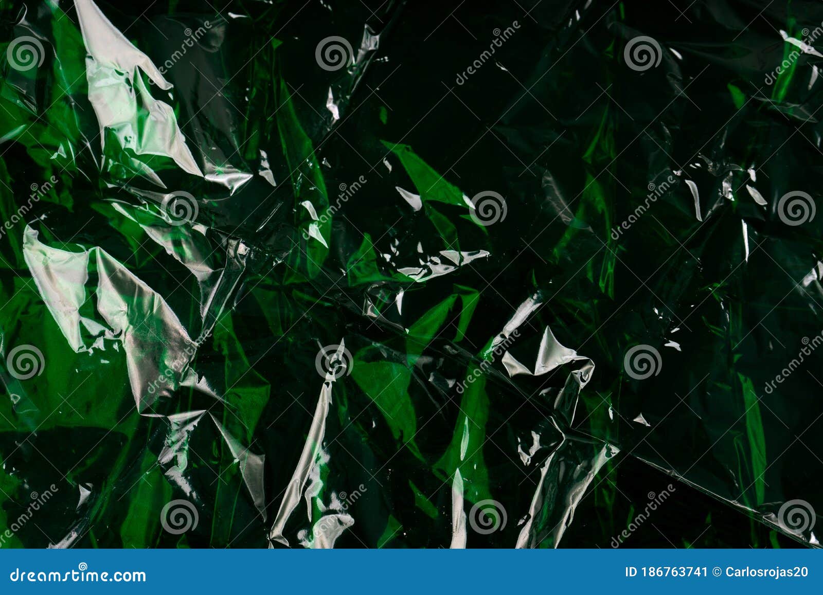 green cellophane paper background texture