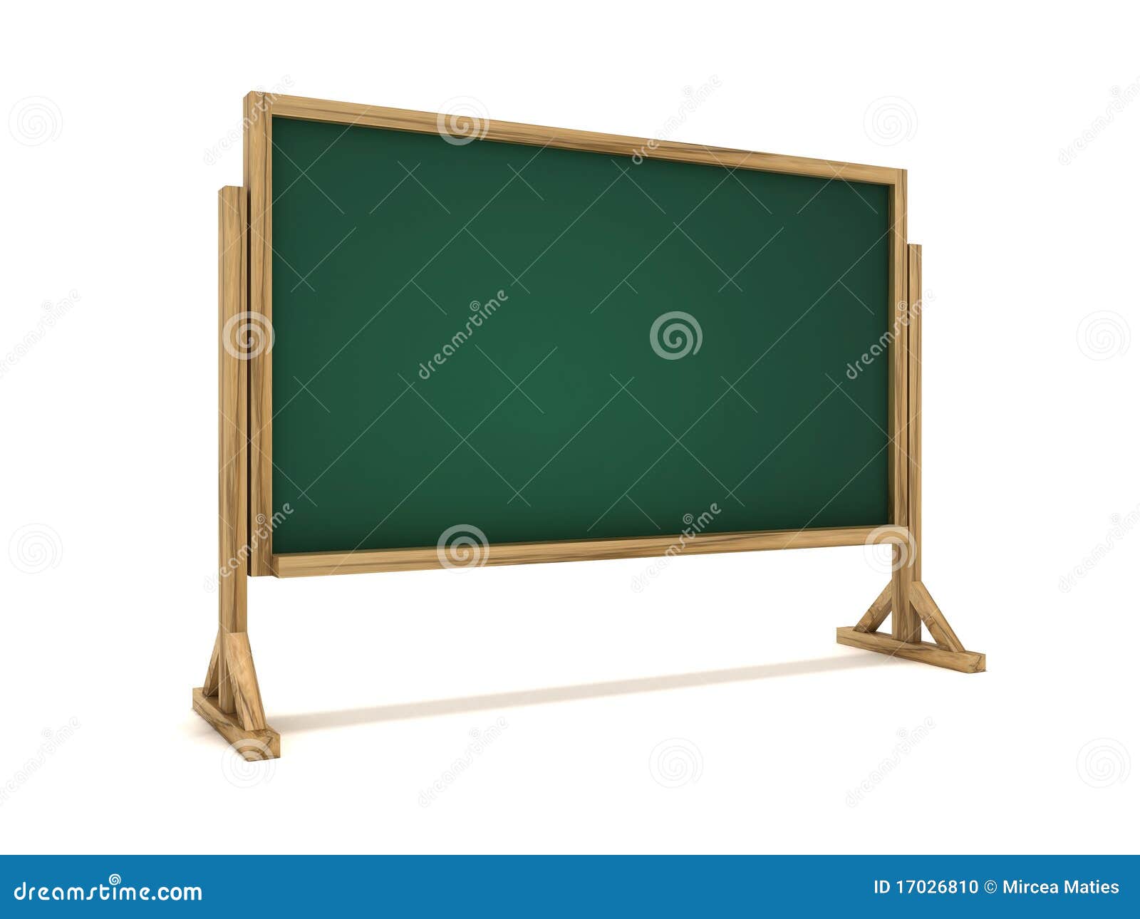 Green chalkboard stock illustration. Illustration of bulletin 17026810