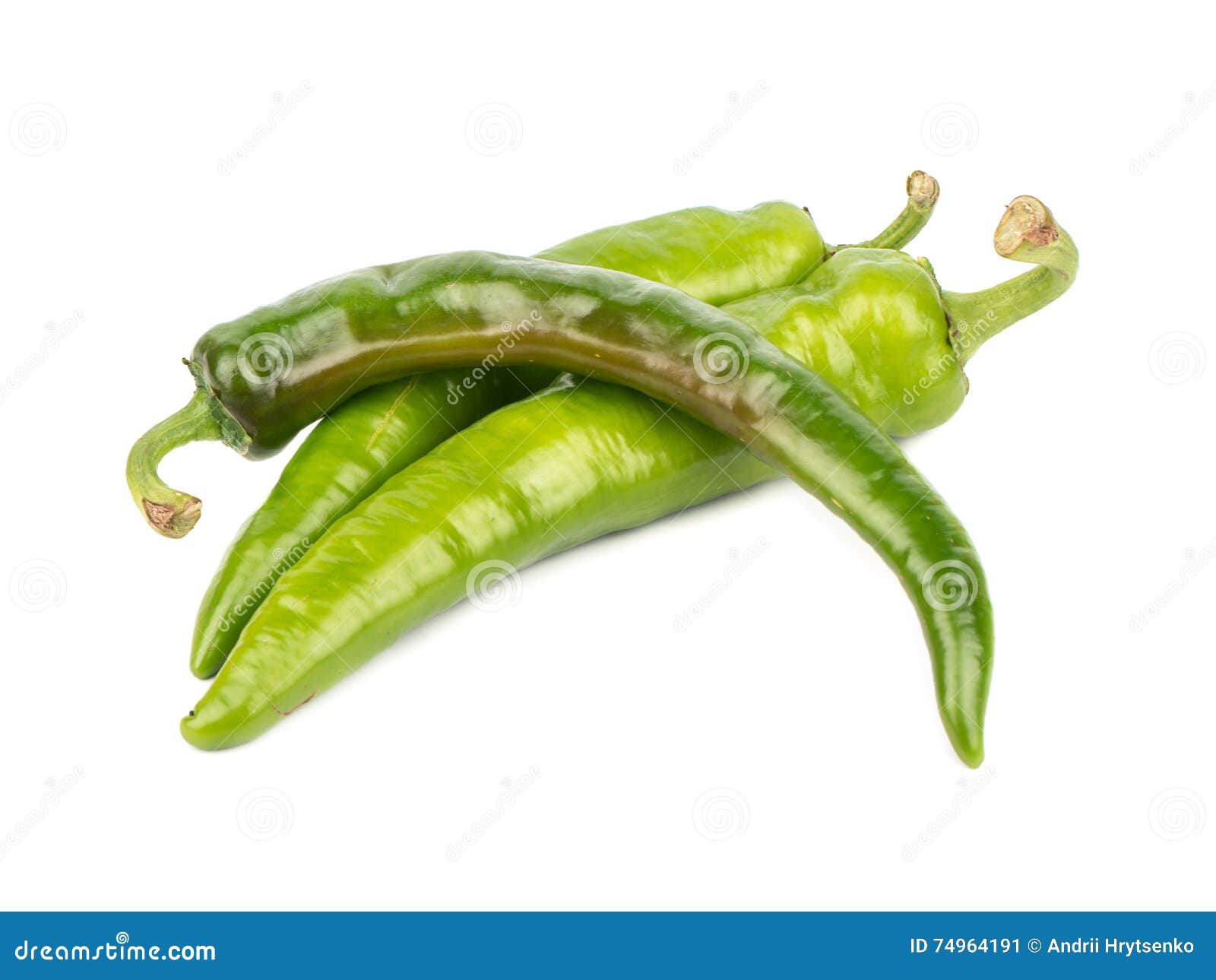 Green chili pepper stock image. Image of nutrition, culinary 74964191