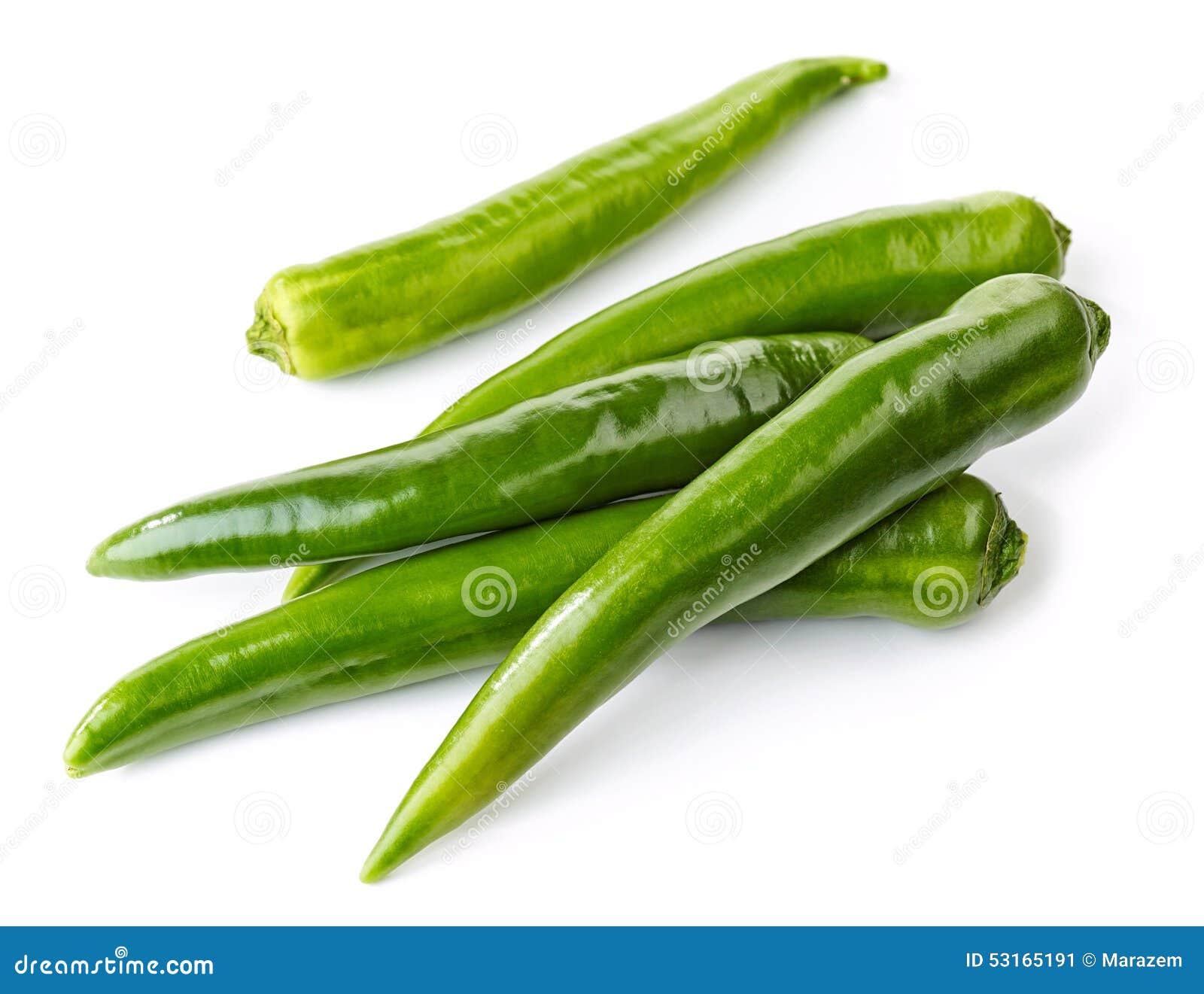 Green chili peppers stock image. Image of gourmet, fragrant 53165191