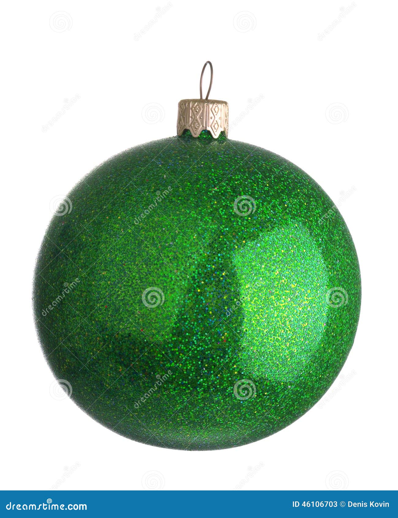 Green christmas ball stock image. Image of round, sphere - 46106703
