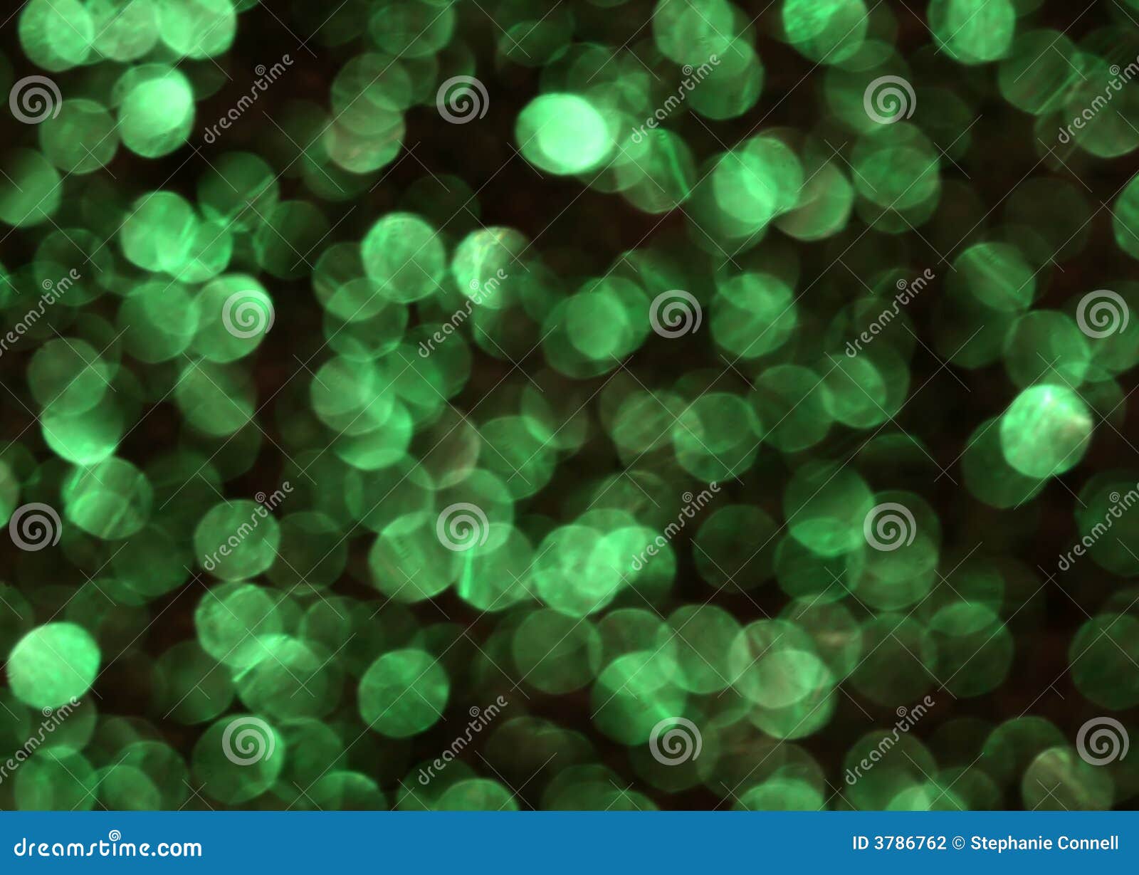 Green Christmas Lights stock photo. Image of defocused 3786762