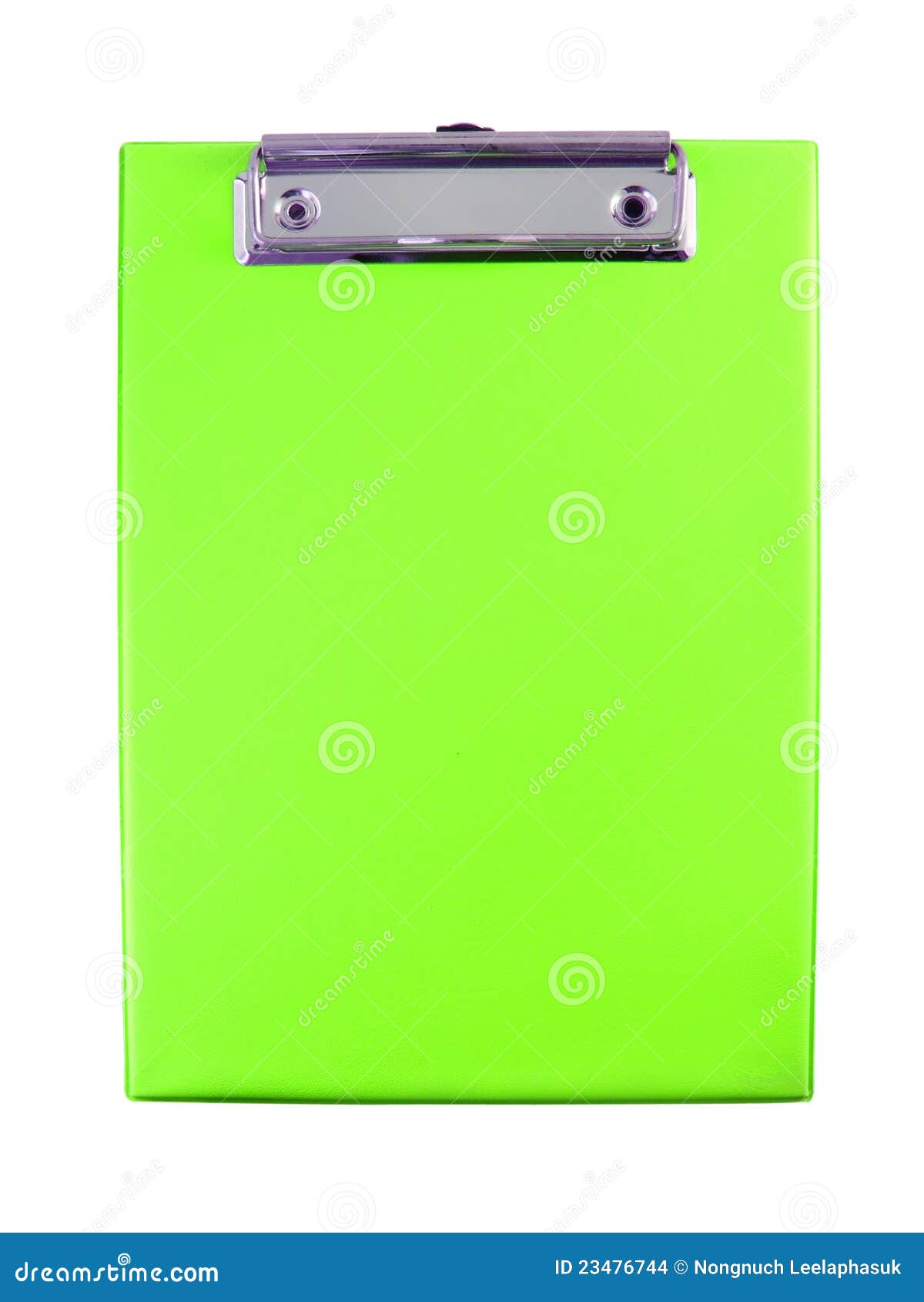 Green Clipboard Isolated Stock Images Image 23476744