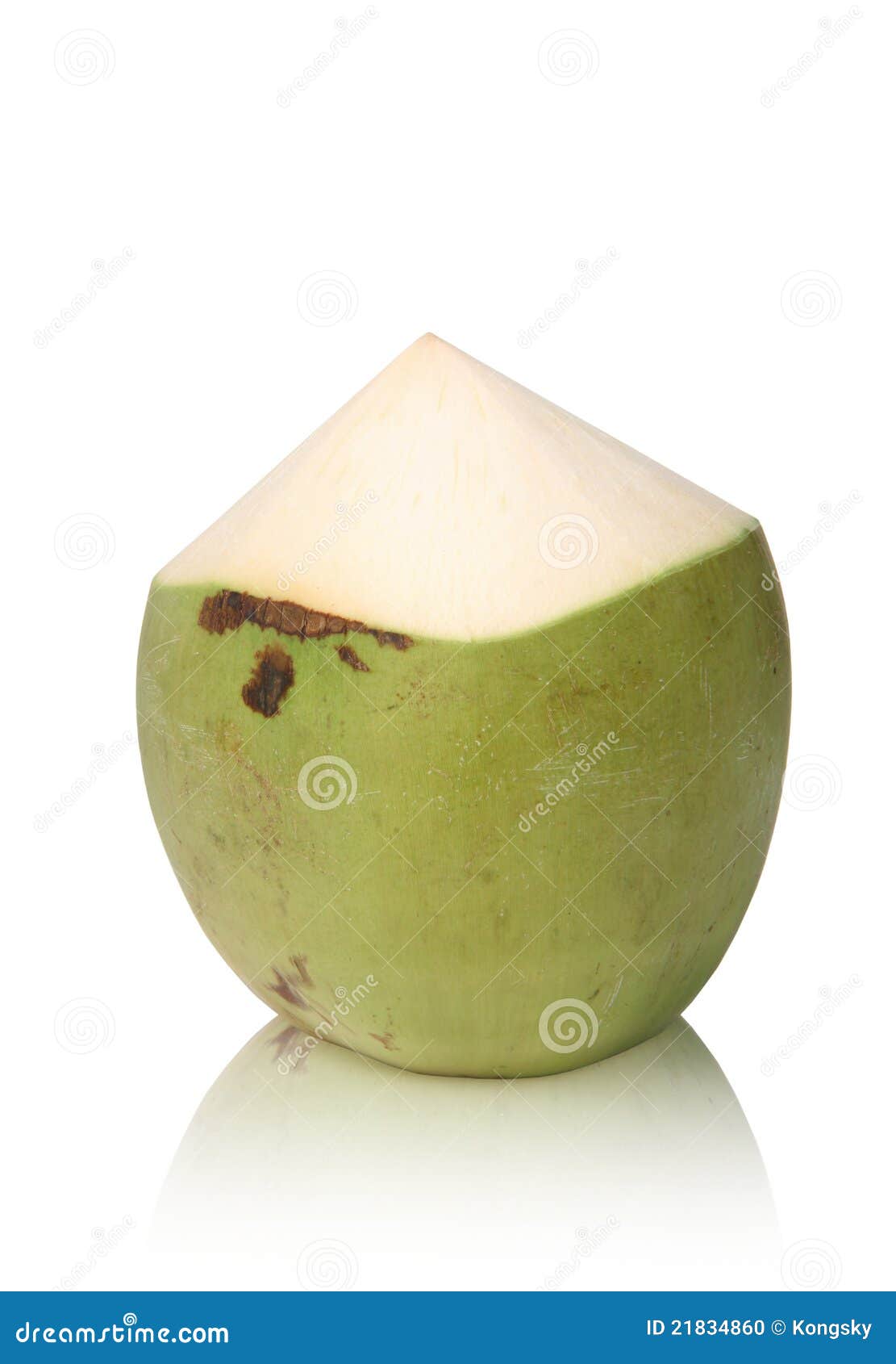 Green Coconut stock photo. Image of coco, nutrition, tropical 21834860