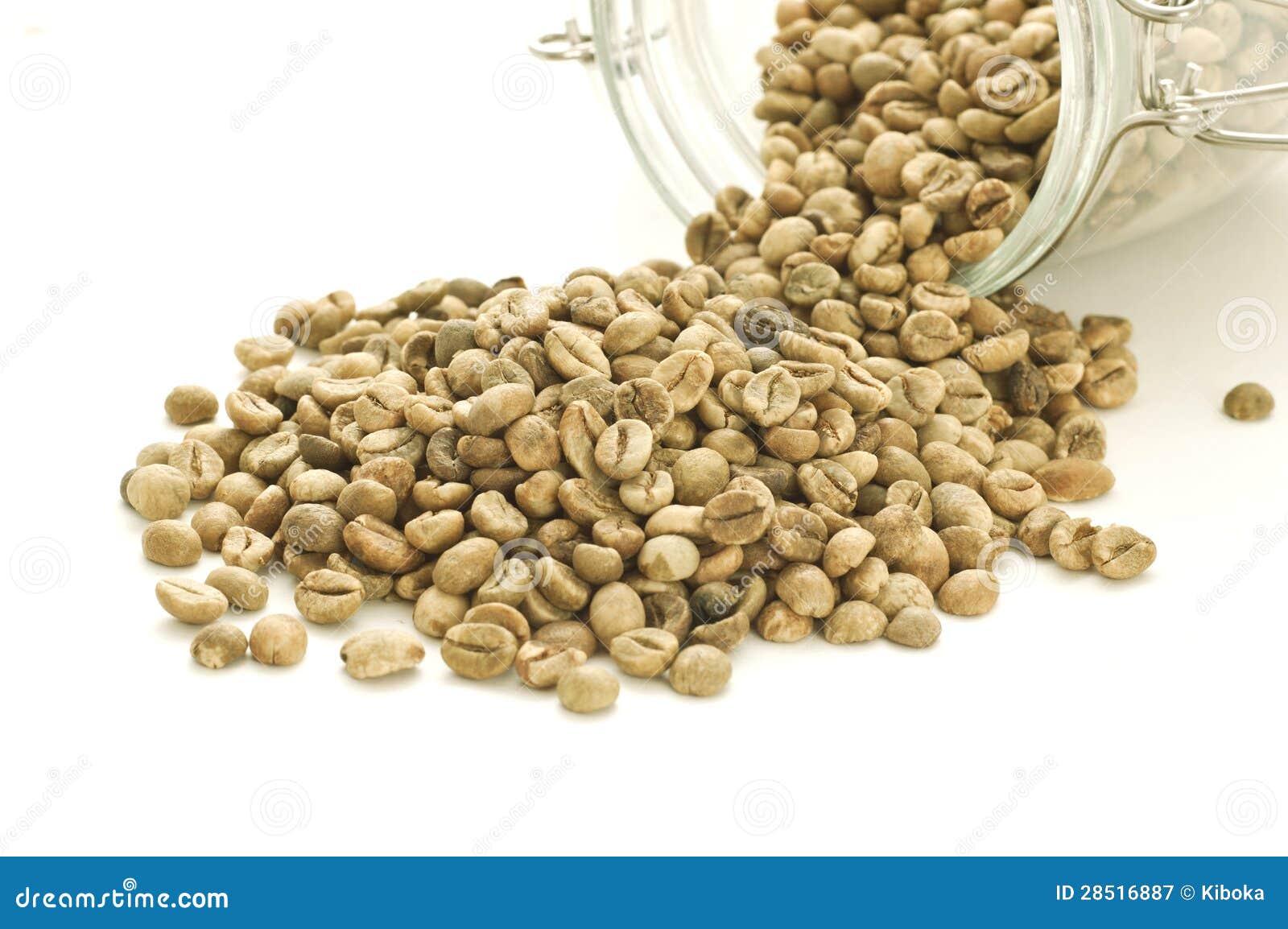 Green coffee beans stock image. Image of agriculture 28516887