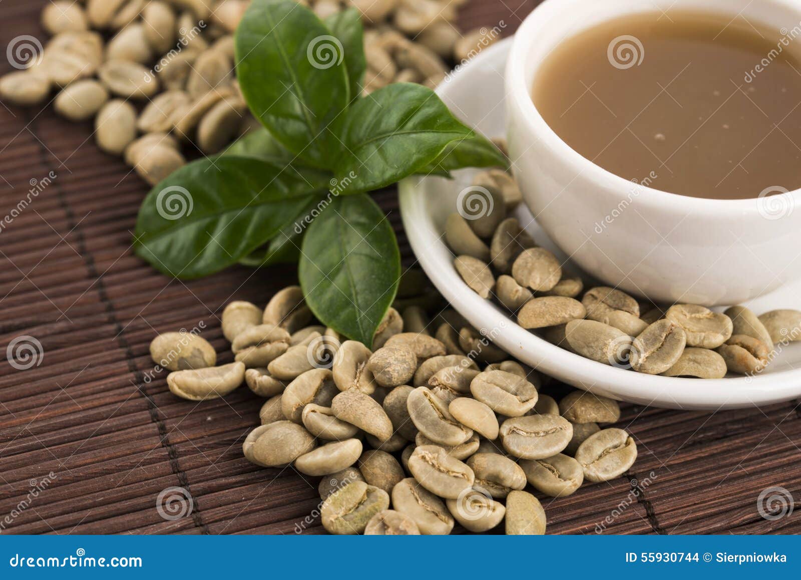 Green coffee stock photo. Image of coffee, bean, colors 55930744