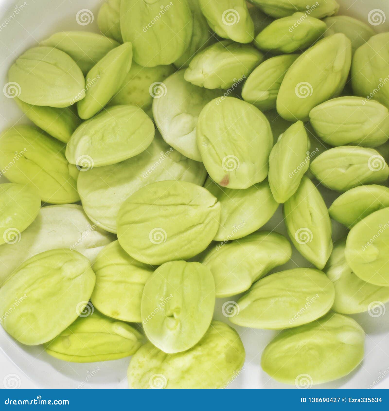 Bitter beans stock image. Image of colour, green, white 138690427