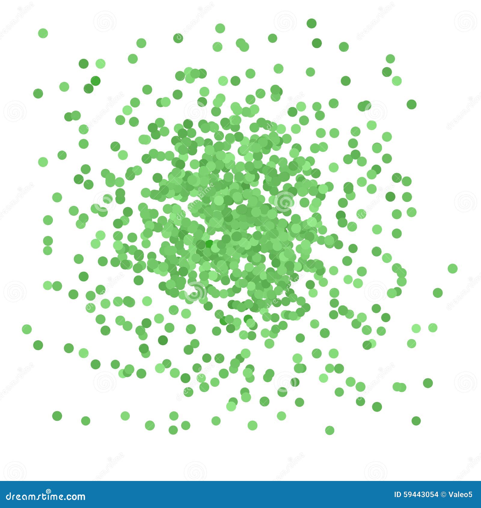 Green Confetti stock illustration. Illustration of confetti 59443054