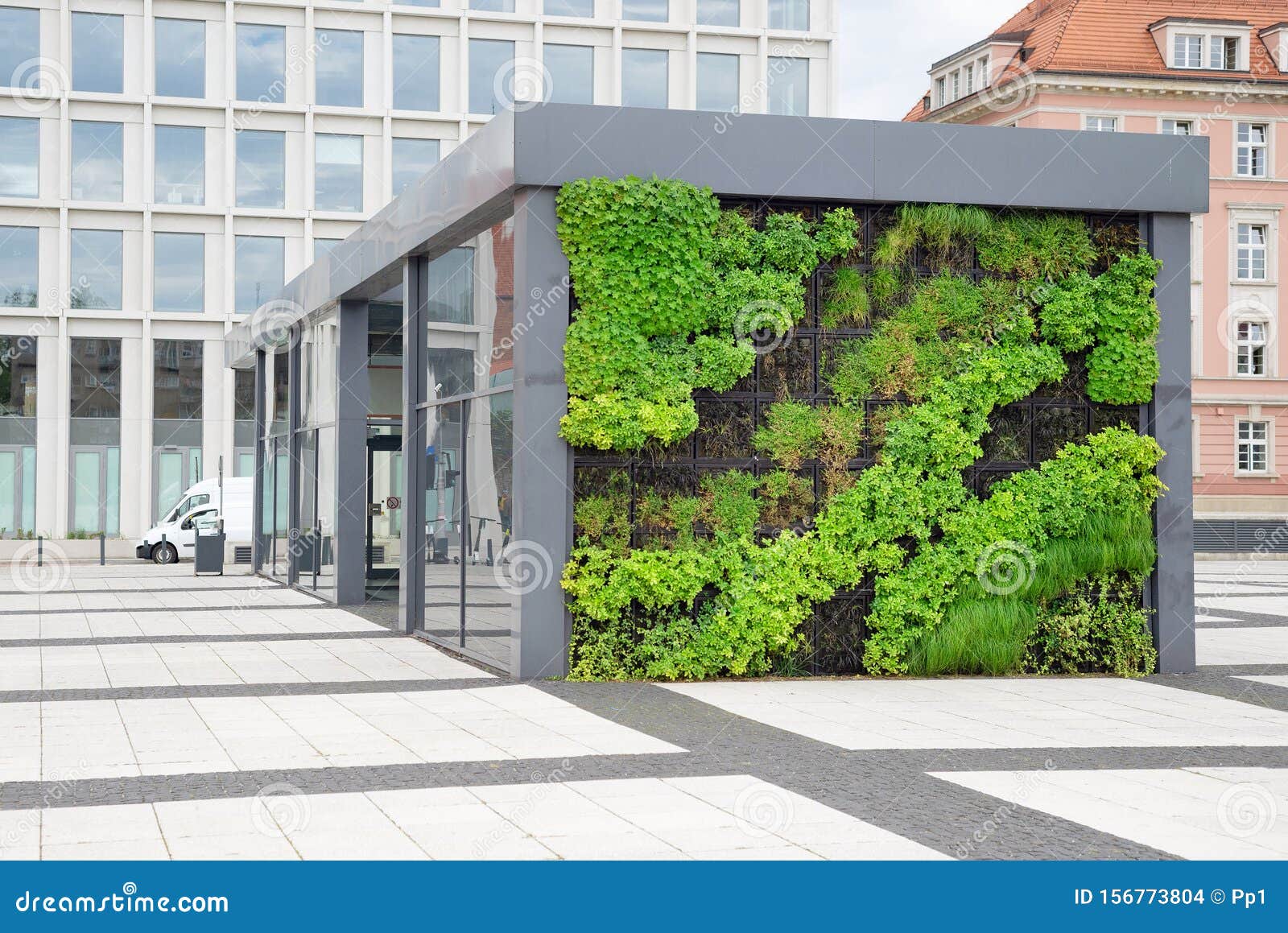 green cooling air wall cleaning facade vertical gardening eco friendly city modern architecture 