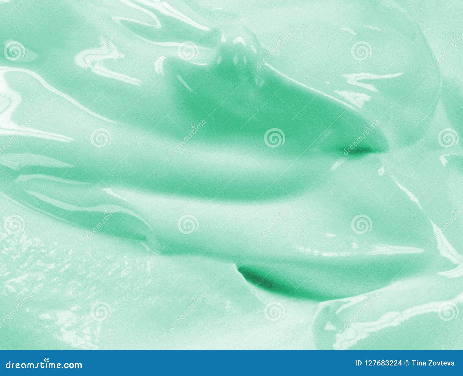 Green cream texture stock photo. Image of fresh, foam 127683224