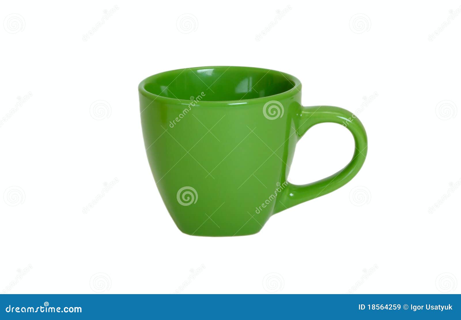 Green cup stock image. Image of blank, clean, closeup - 18564259