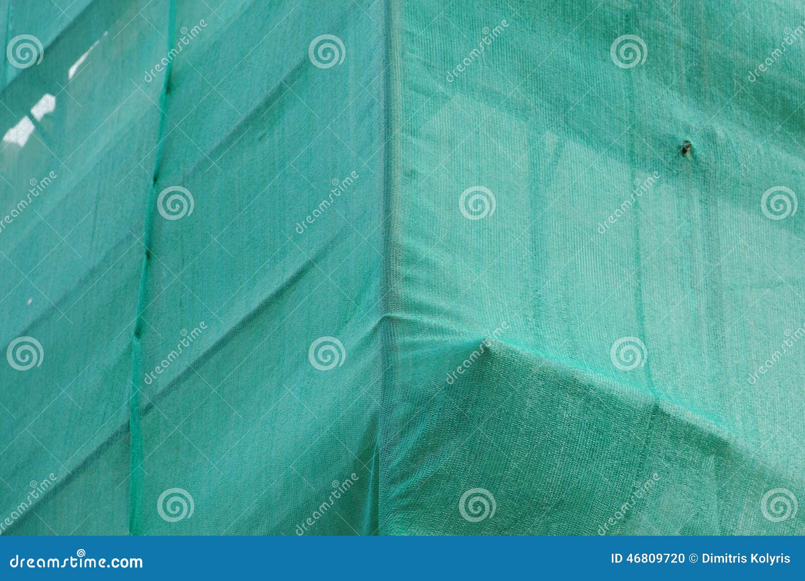 green debris netting