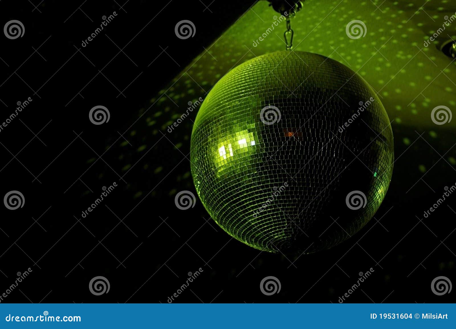 Green Disco Ball stock photo. Image of mirrored, clubbing 19531604