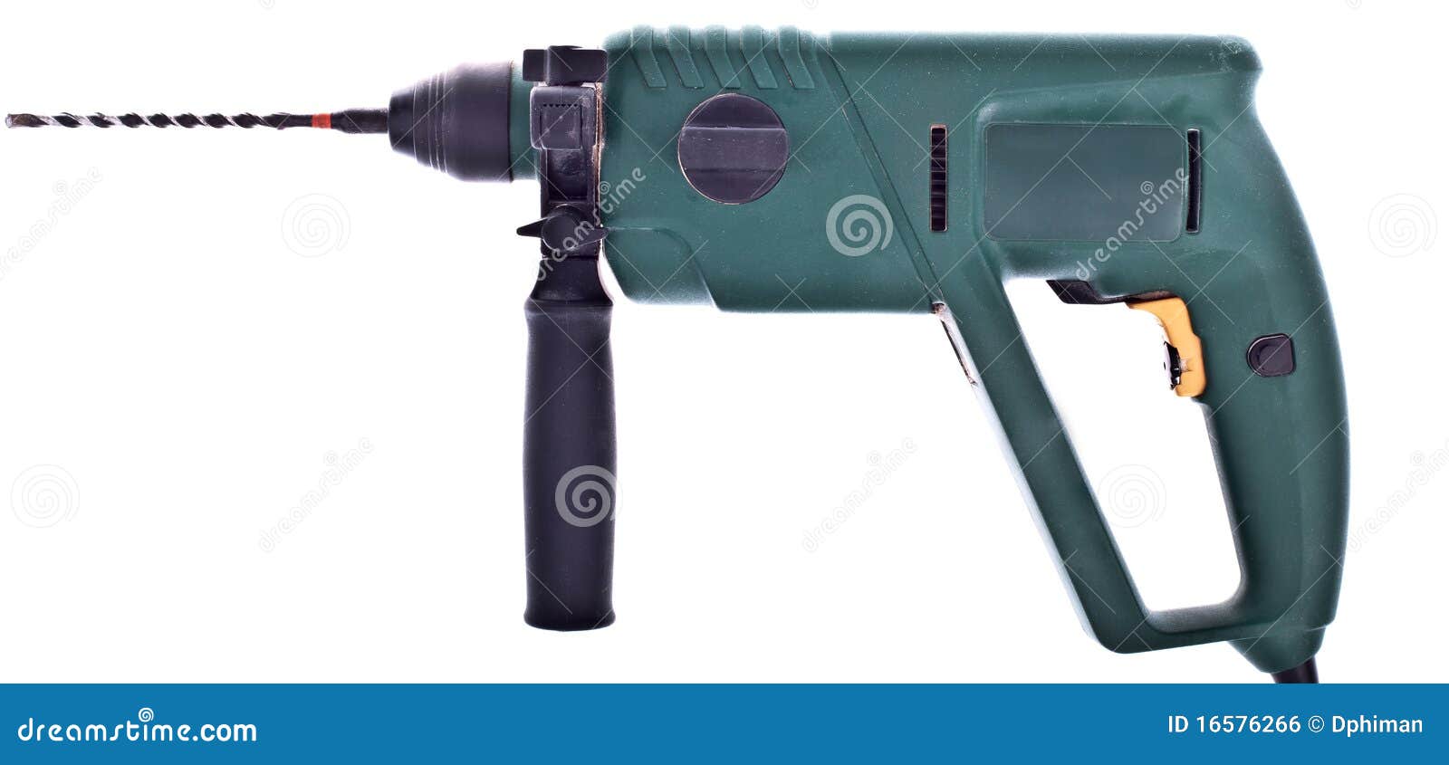 Green Drill stock photo. Image of electric, holes, equipment 16576266