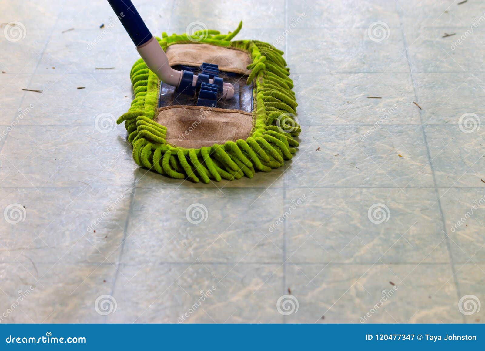 Dust mop on laminate stock image. Image of concept, kitchen 120477347