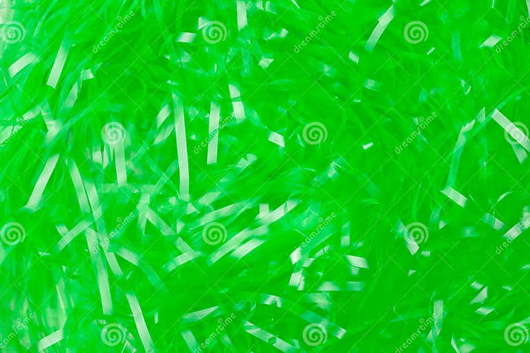Green Easter basket grass stock image. Image of plastic 12894611