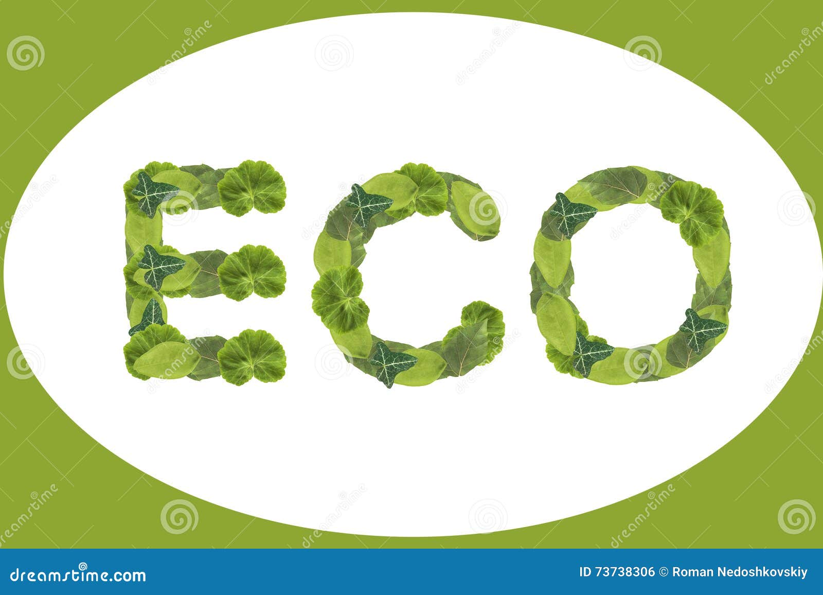 Green eco stock illustration. Illustration of decorative 73738306