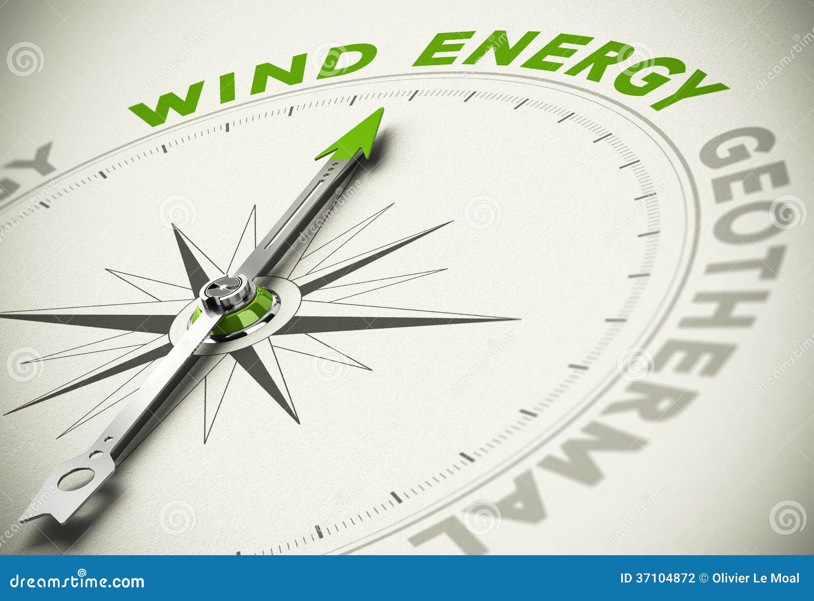 green energies choice - wind energy concept