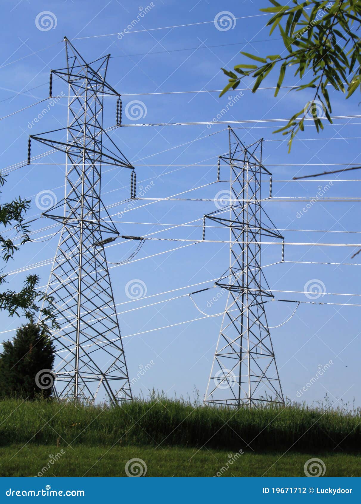 power line pylons