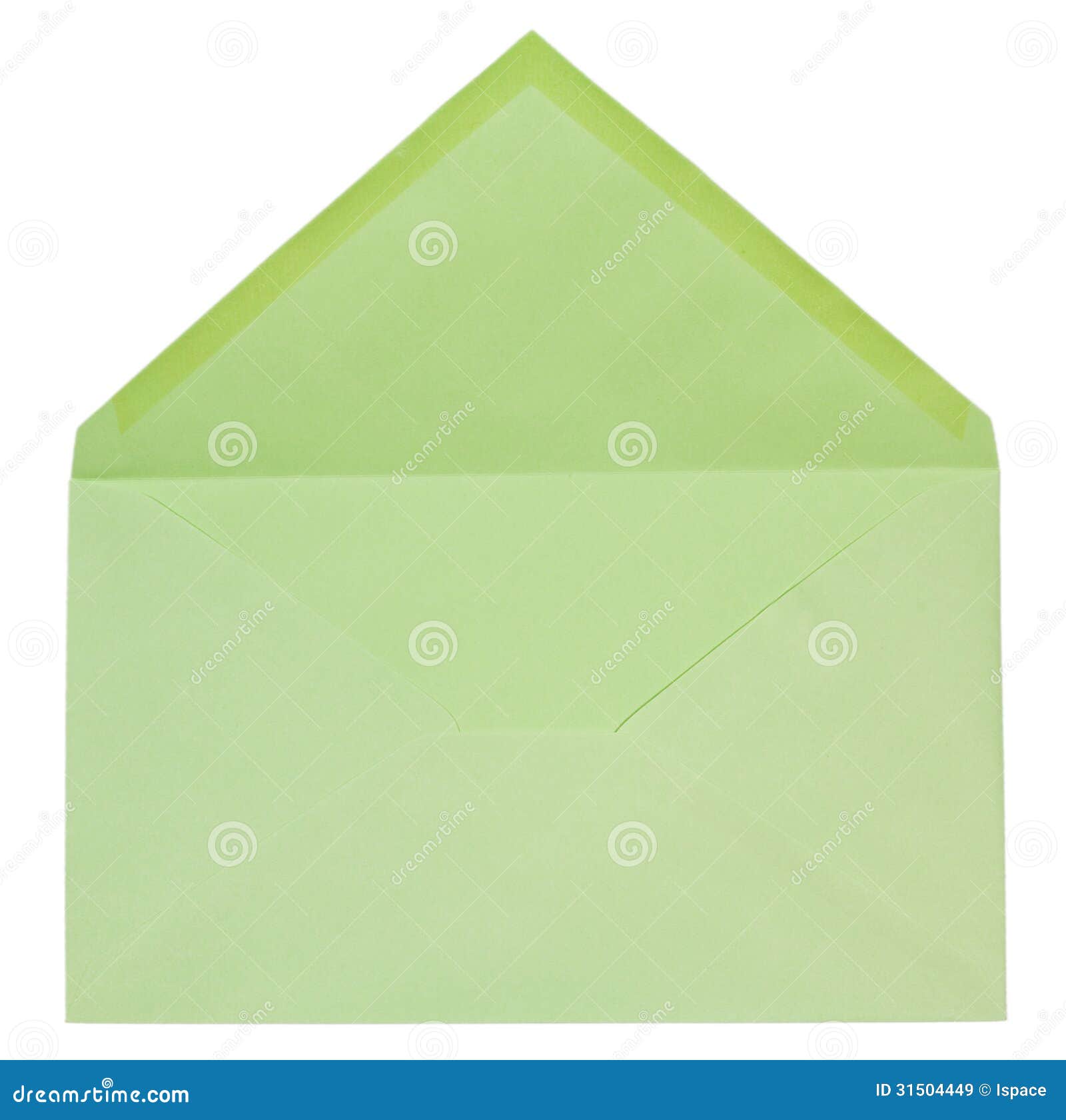 Green envelope stock image. Image of office, business 31504449