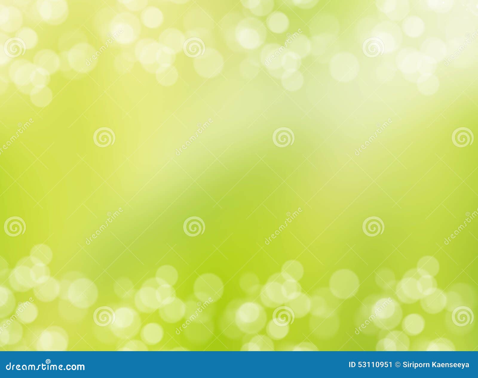 Christmas Green Bokeh Background And Wallpaper Stock Image 