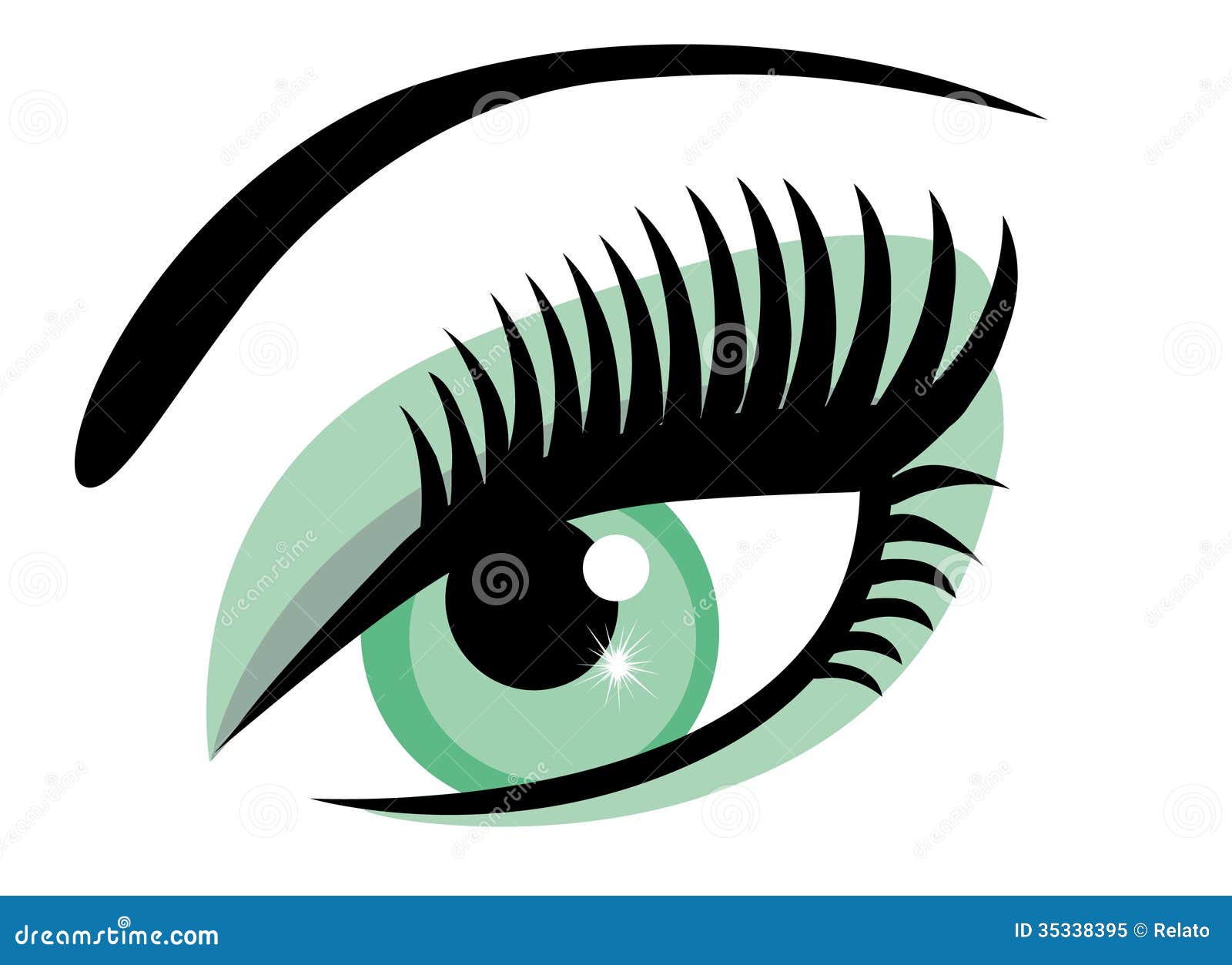 clip art of the human eye - photo #42