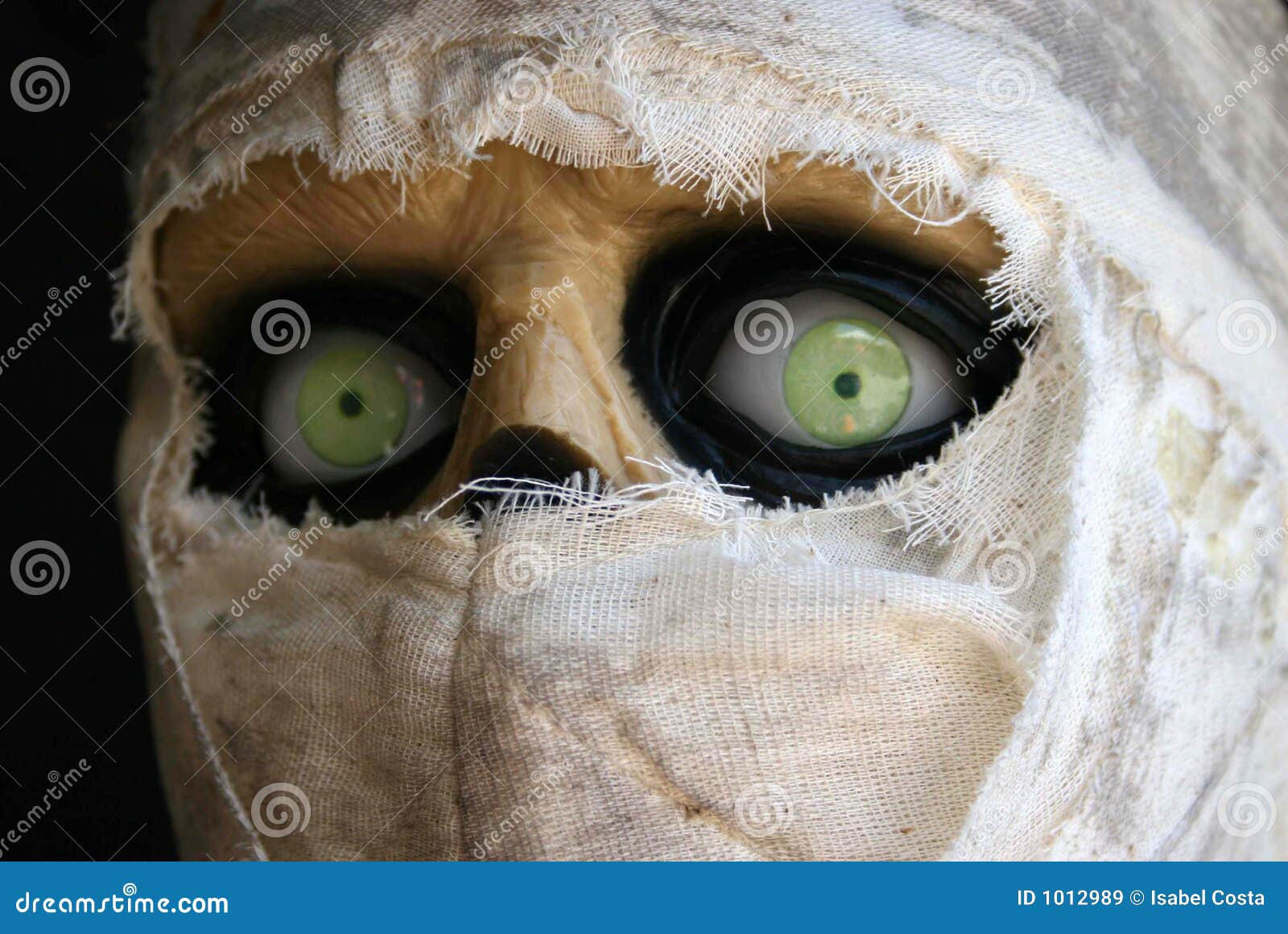 green-eyed mummy