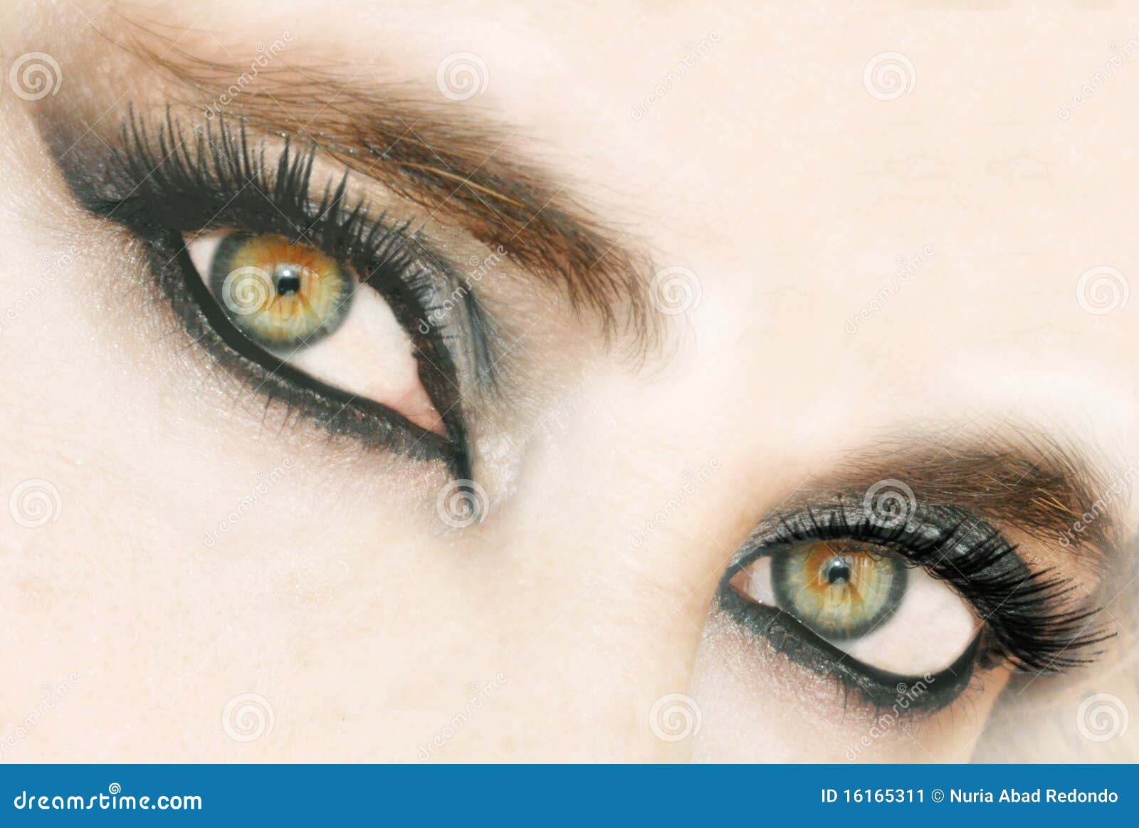Green eyes stock image. Image of beautiful, eyelash, moor 16165311