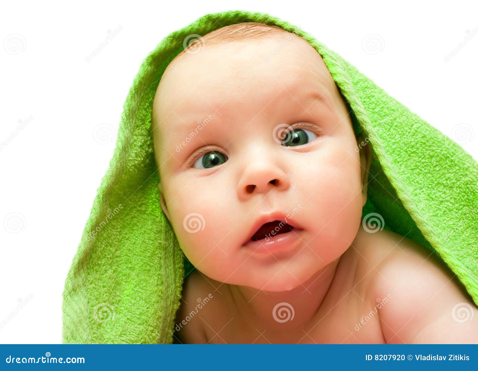 Green eyes baby stock photo. Image of person, child, blue 8207920