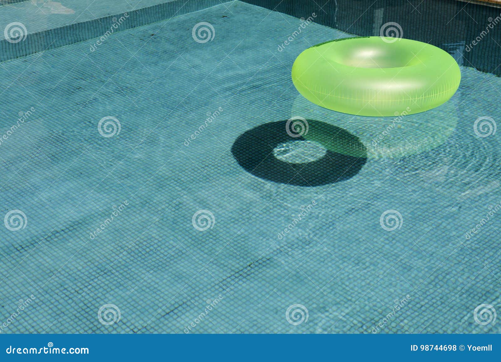 Green flotation ring stock photo. Image of kids, flotation 98744698