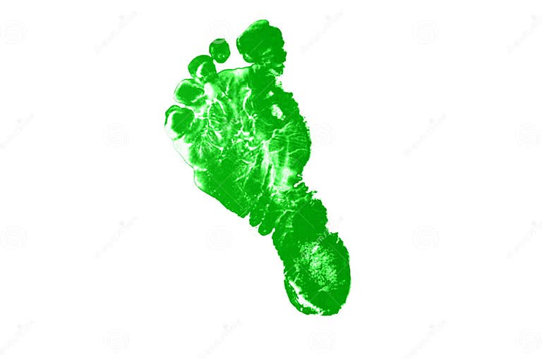 Green footprint stock image. Image of sustainability 52142633
